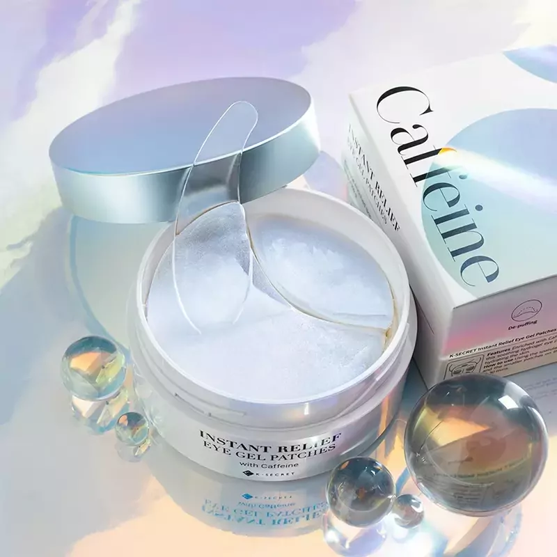 K-Secret Instant Relief Eye Gel Patch – paakių kaukės su kofeinu 1