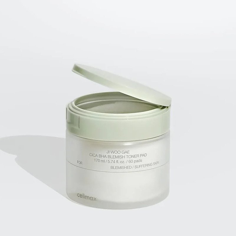 Tonizuojantys veido diskeliai su BHA Celimax Ji Woo Gae Cica BHA Blemish Toner Pad 2