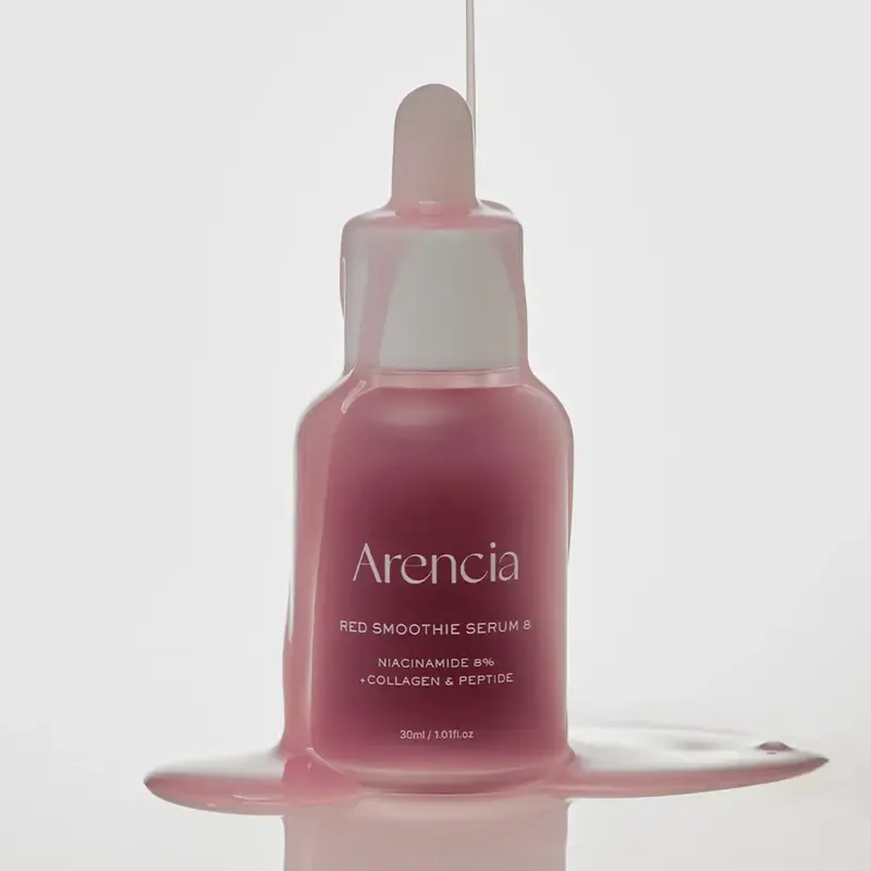 Arencia Red Smoothie Serum 8 – serumas su kolagenu ir niacinamidu 1