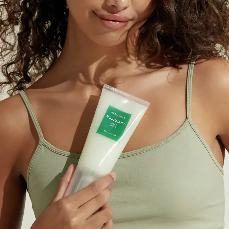 Aromatica Rosemary Scalp Scrub – galvos odos šveitiklis su rozmarinu 1