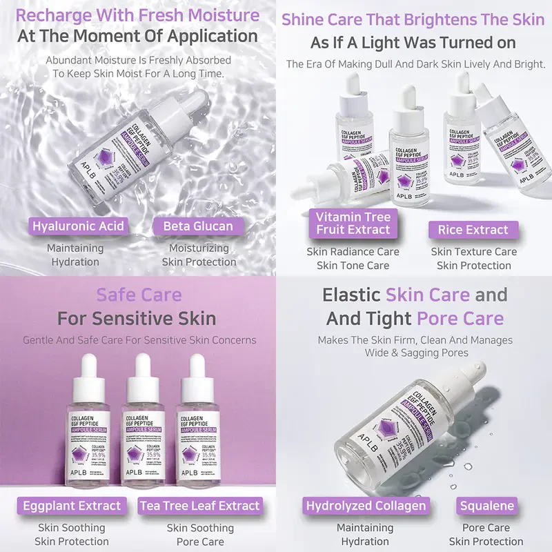 APLB Collagen EGF Peptide Ampoule Serum – stangrinantis serumas su kolagenu 2