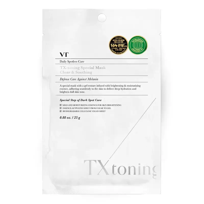 VT Cosmetics TX-toning Special Mask – šviesinamoji veido kaukė