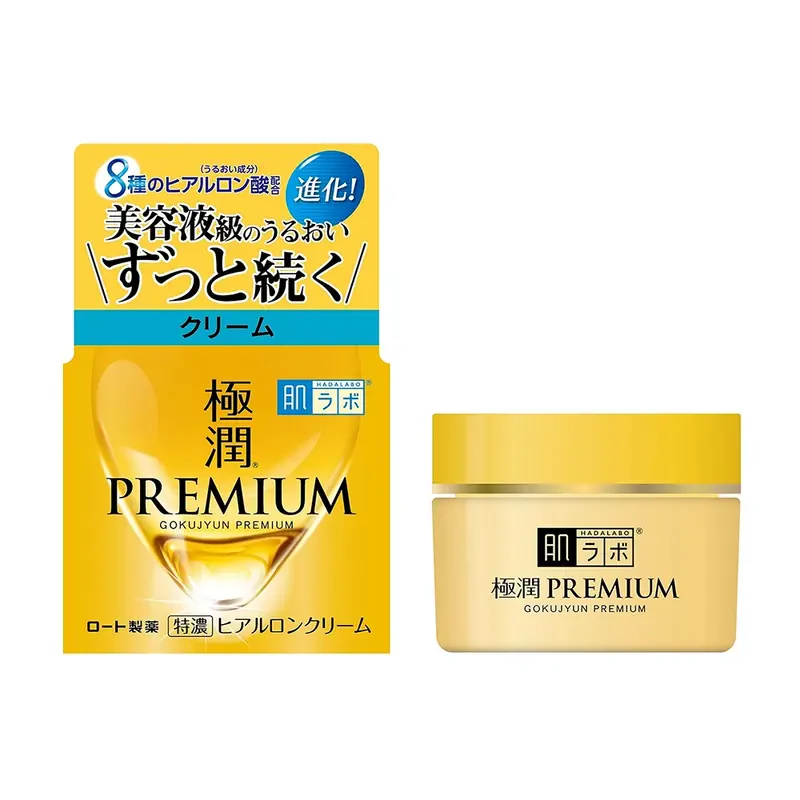 Hada Labo Gokujyun Premium Cream – drėkinamasis veido kremas 1