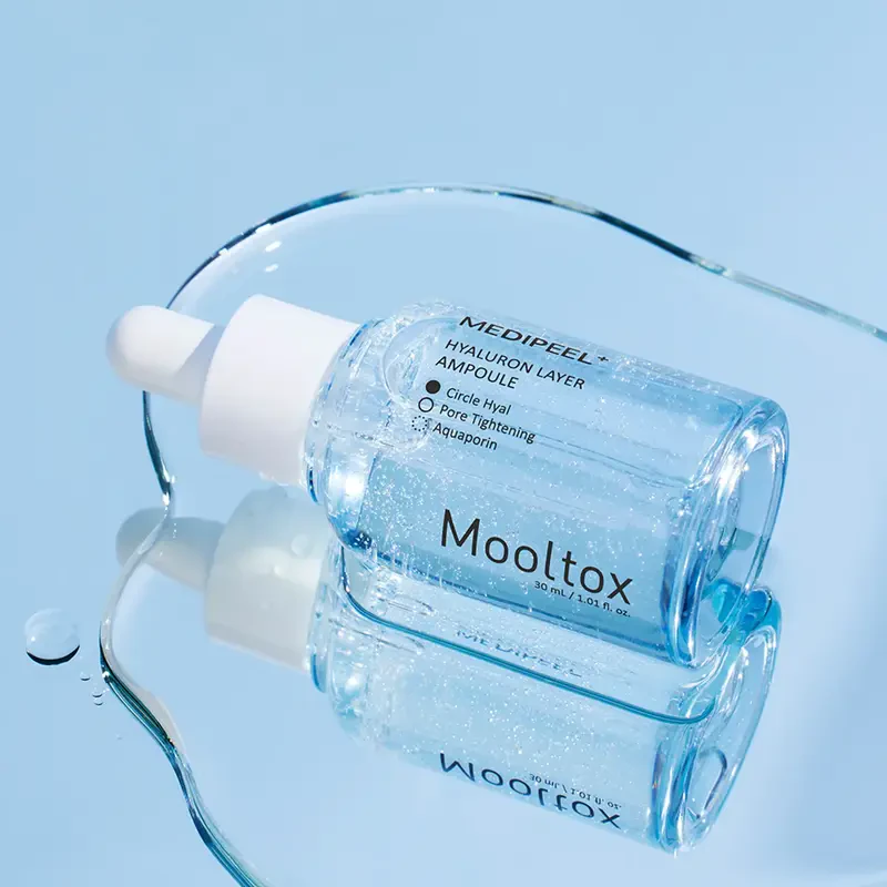 MediPeel Hyaluronic Acid Layer Mooltox Ampoule – drėkinamoji ampulė su hialurono rūgštimi, 30 ml 1