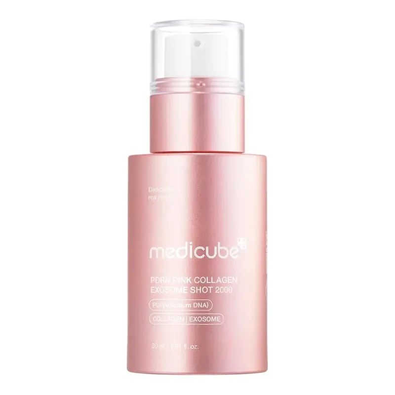 medicube PDRN Pink Collagen Exosome Shot Serum 2000, 50 ml. – stangrinantis serumas su PDRN ir kolagenu