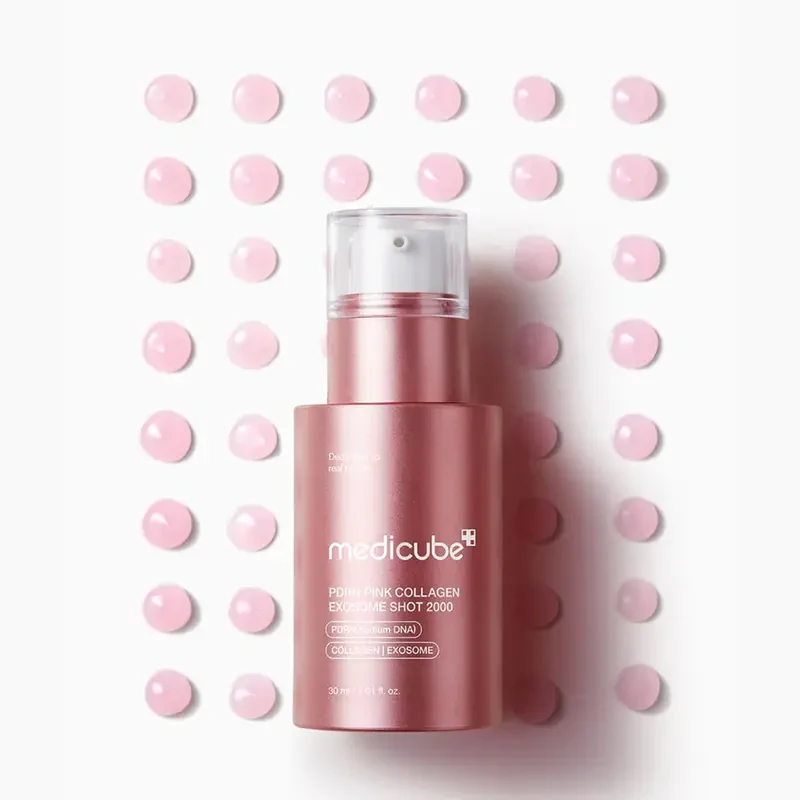 medicube PDRN Pink Collagen Exosome Shot Serum 2000, 50 ml. – stangrinantis serumas su PDRN ir kolagenu 3