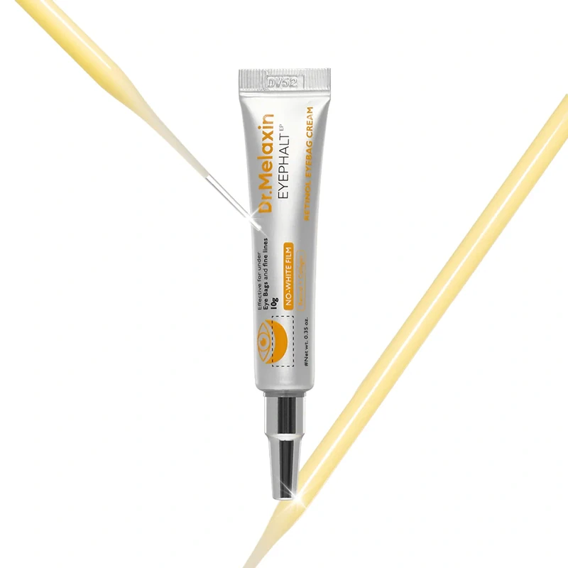 Dr. Melaxin Eyephalt Retinol Eyebag Cream, 10 g. – paakių kremas su retinoliu, kofeinu ir mikroadatomis 1