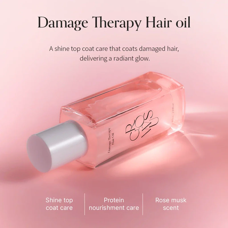 GROWUS Damage Therapy Hair Oil – atkuriamasis plaukų aliejus 2