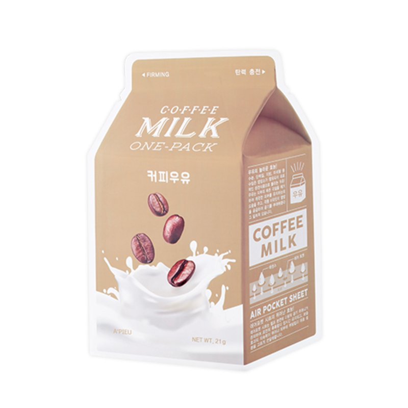 A'pieu Coffee Milk One Pack - veido kaukė