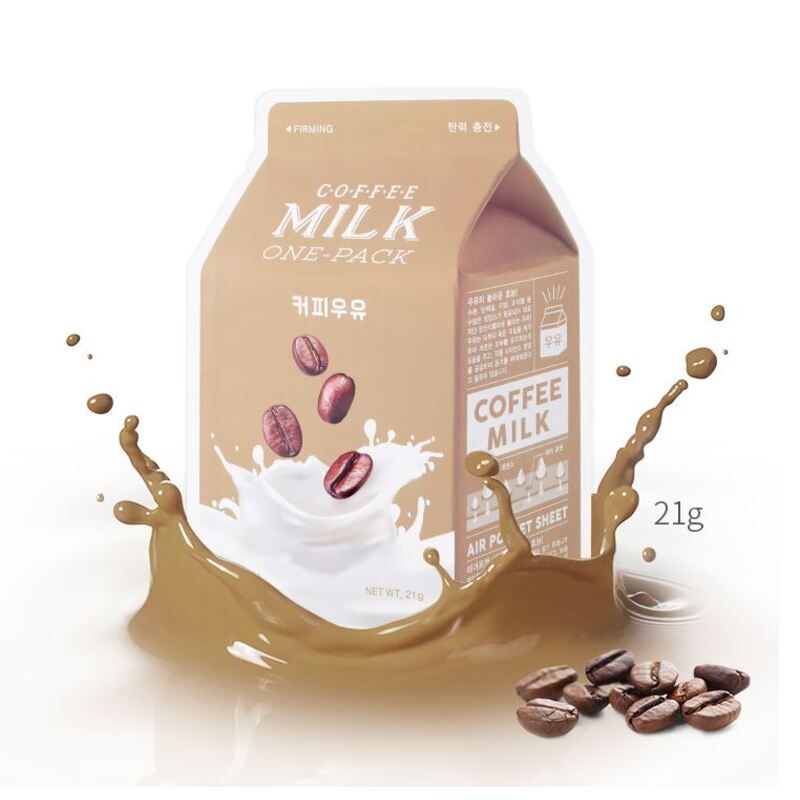 A'pieu Coffee Milk One Pack - veido kaukė