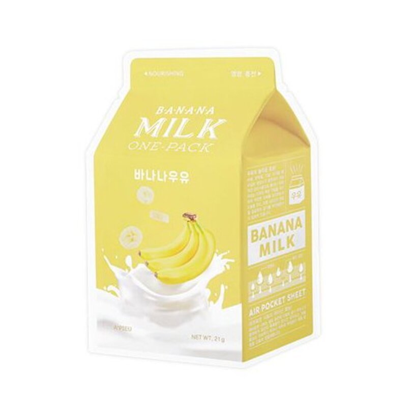 A'pieu Banana Milk One Pack - veido kaukė