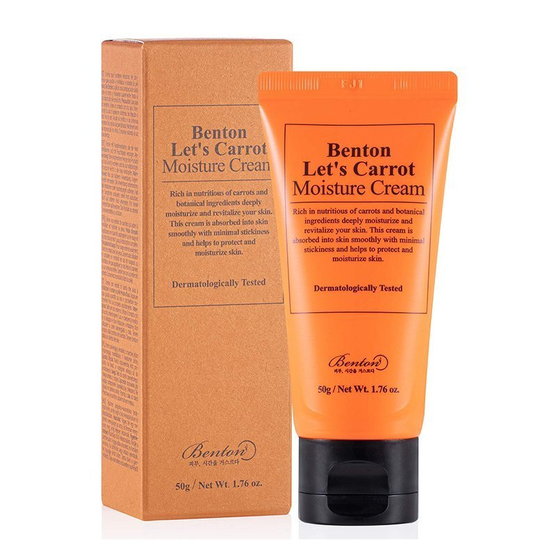 Benton Let‘s Carrot Moisture Cream – drėkinamasis kremas