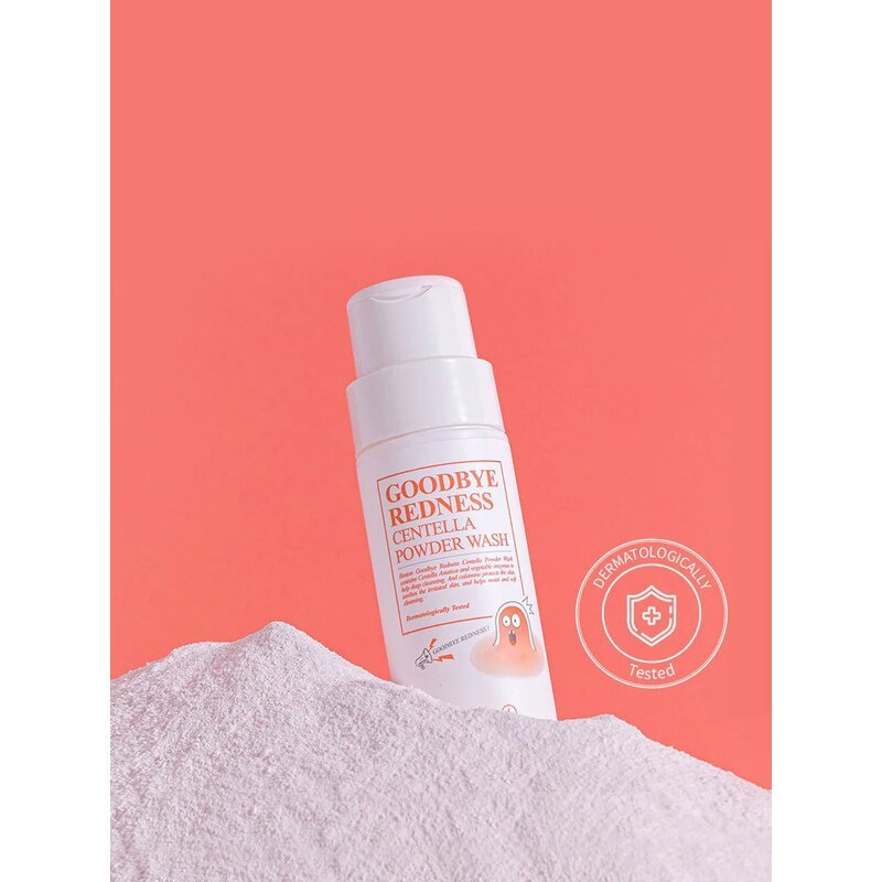 Benton Goodbye Redness Centella Cica Powder Wash – enziminis veido prausiklis