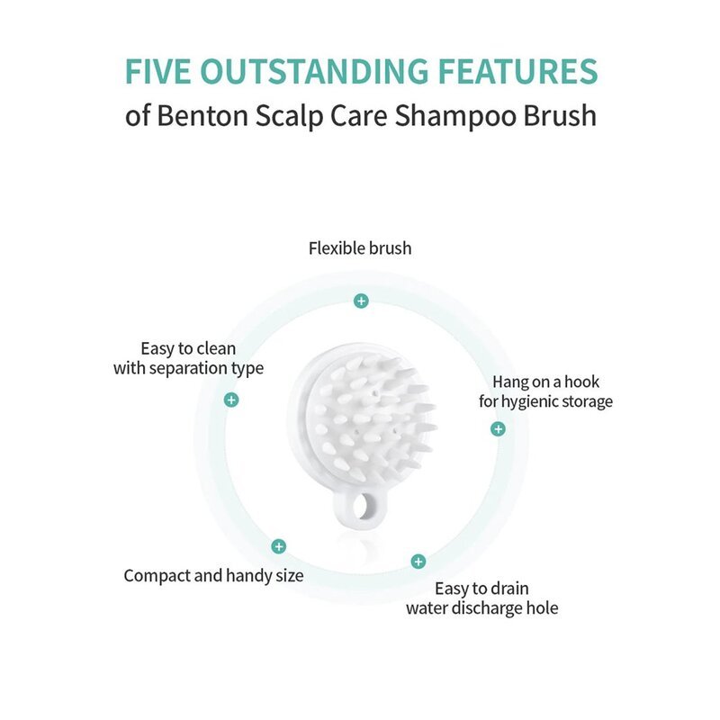 Benton Scalp Care Shampoo Brush – masažuojantis šepetys
