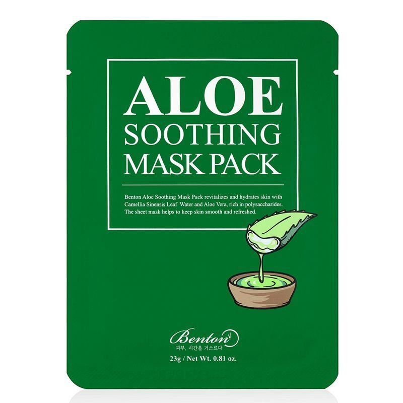 Benton Aloe Soothing Mask Pack – veido kaukė