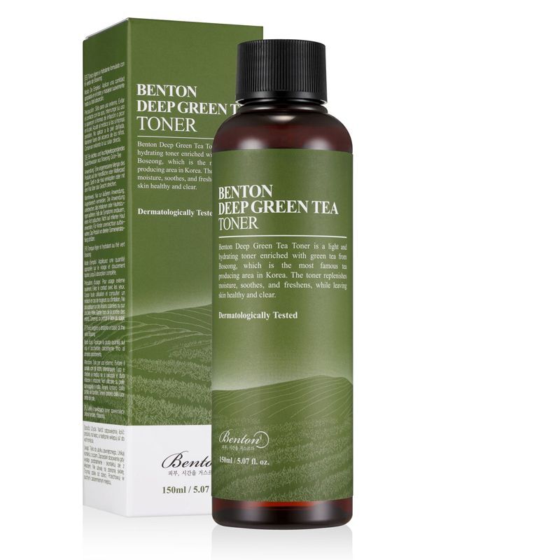 Benton Deep Green Tea Toner – veido tonikas