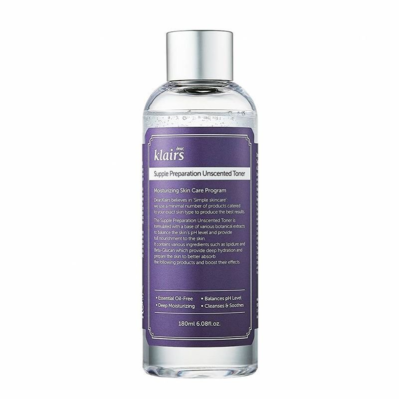 Klairs Supple Preparation Unscented Toner - veido tonikas