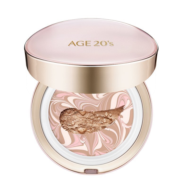 AGE20s Signature Essence Cover Pact Moisture Plus Refill 13 – makiažo pagrindas su papildymu, 14 g.*2