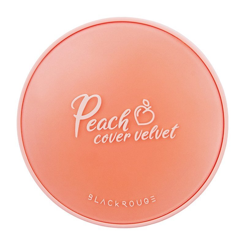 Black Rouge Peach Cover Velvet Cushion SPF50/PA++++ CP02 – makiažo pagrindas