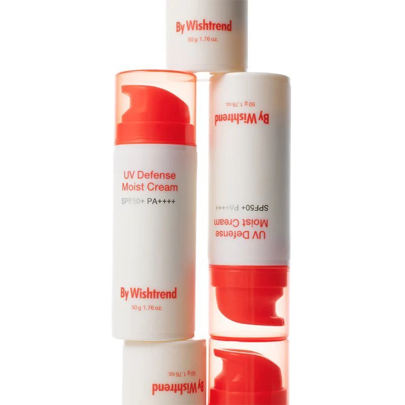 By Wishtrend UV Defense Moist Cream SPF50+ PA++++ – drėkinamasis kremas nuo saulės