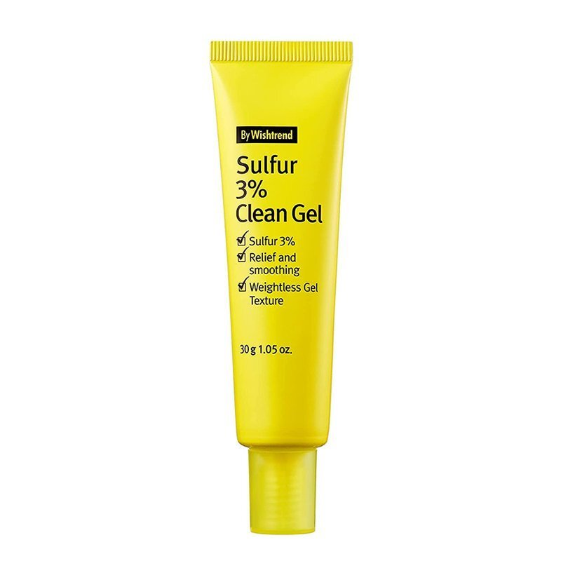 By Wishtrend Sulfur 3% Clean Gel – spuogų gelis