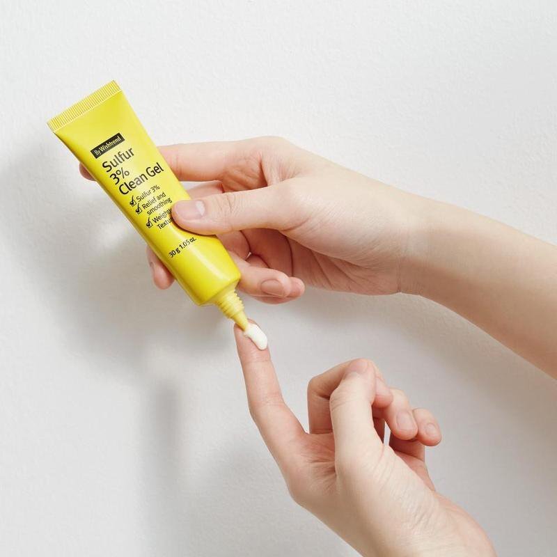 By Wishtrend Sulfur 3% Clean Gel – spuogų gelis