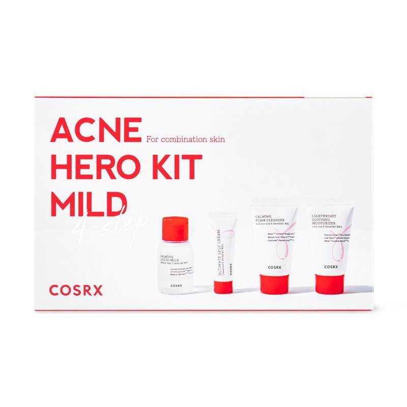 CosRX AC Collection Acne Hero Kit Mild 4 Step – rinkinys