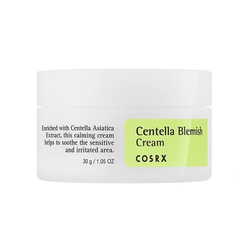 CosRX Centella Blemish Cream – spuogų randelius šviesinantis kremas