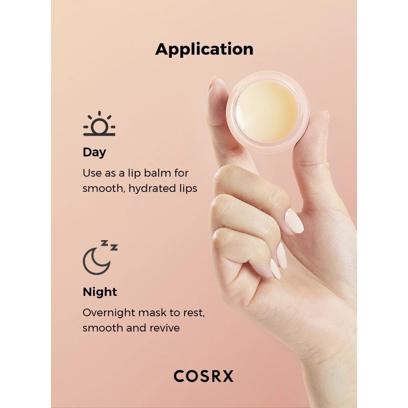 CosRX Balancium Ceramide Lip Butter Sleeping Mask – naktinė lūpų kaukė balzamas