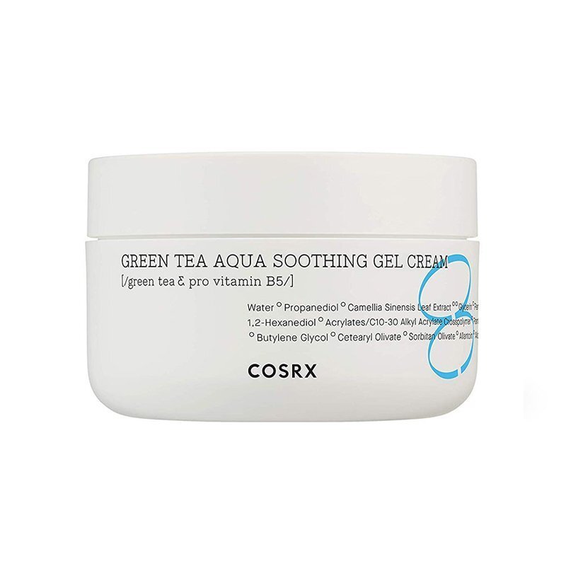 CosRX Hydrium Green Tea Aqua Soothing Gel Cream – raminamasis kremas