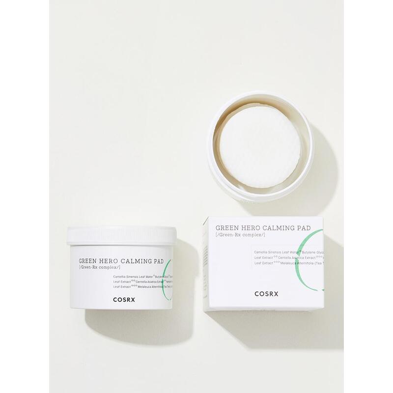 CosRX Green Hero Calming Pad – toniku prisotinti diskeliai 1