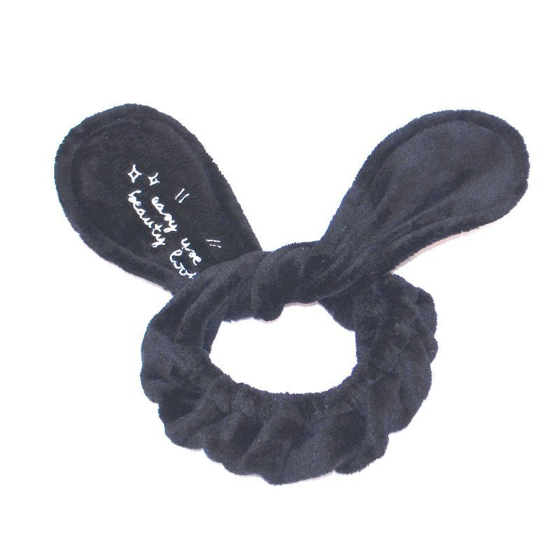 Dr. Mola Bunny Ears Black - plaukų juosta