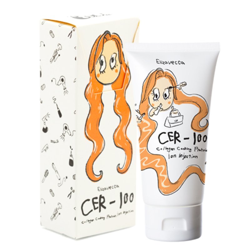 Elizavecca CER-100 Collagen Coating Hair Protein Ion Injection – plaukų esencija