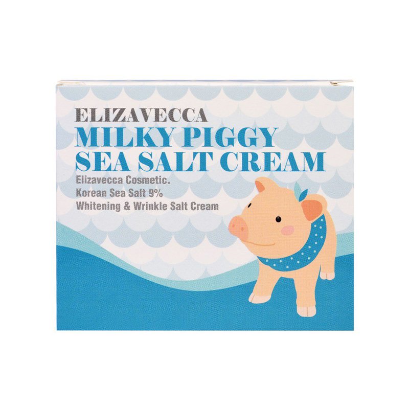 Elizavecca Milky Piggy Sea Salt Cream - veido kremas