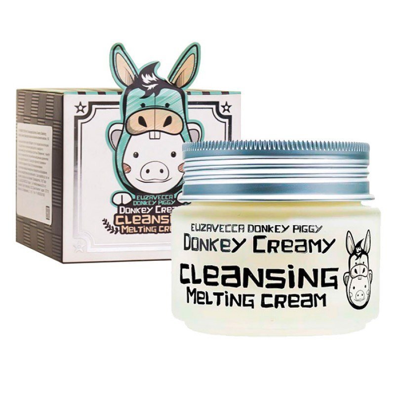 Elizavecca Donkey Piggy Donkey Creamy Cleansing Melting Cream – valomasis veido kremas  (2024.05.31)