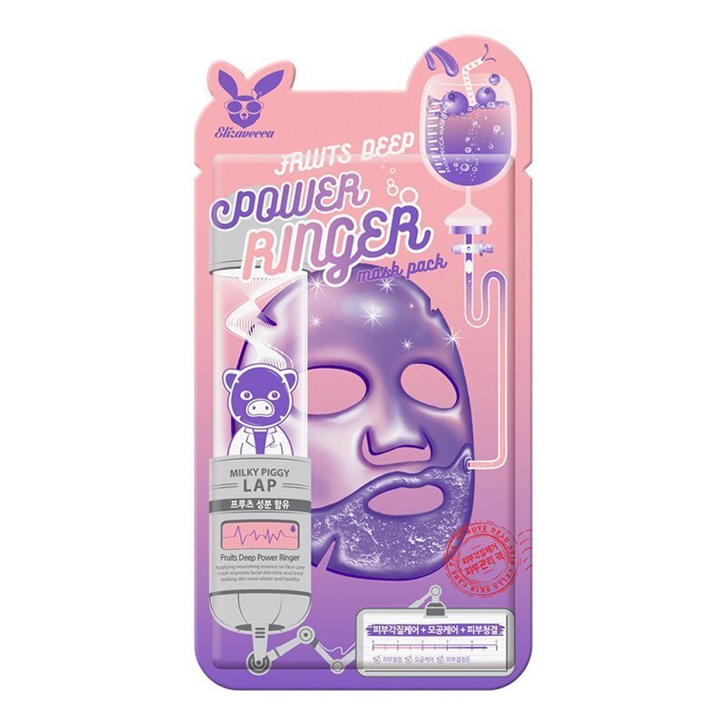 Elizavecca Fruits Deep Power Ringer Mask – veido kaukė