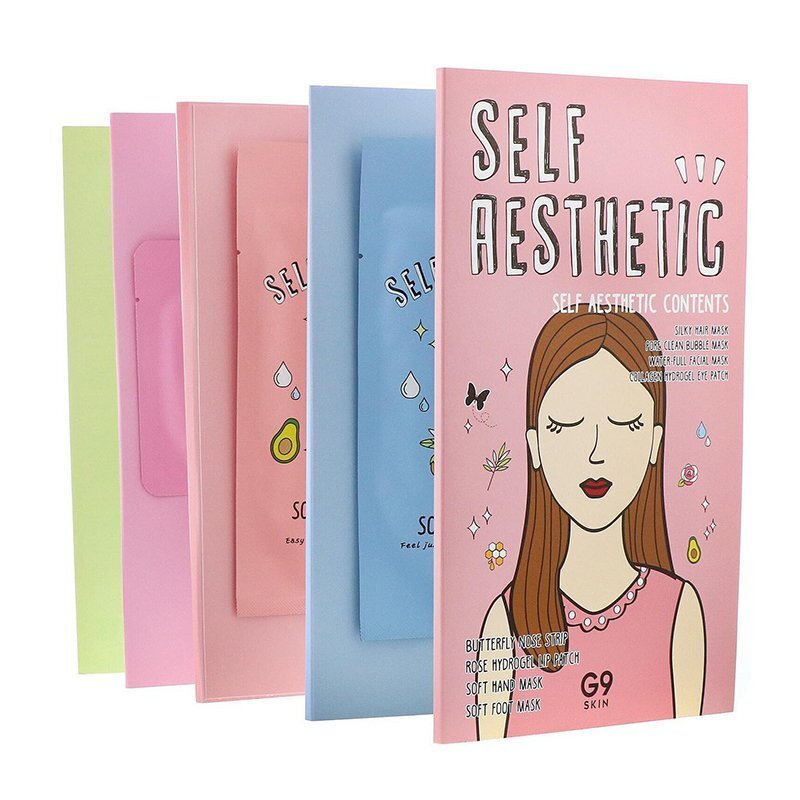 G9skin Self Aesthetic Magazine – kaukių rinkinys