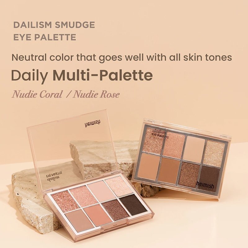 Heimish Dailism Eye Palette Dailism Nudie Coral – šešėlių paletė