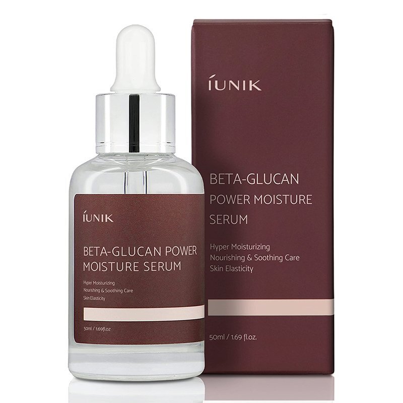 iUNIK Beta Glucan Power Moisture Serum – drėkinamasis veido serumas