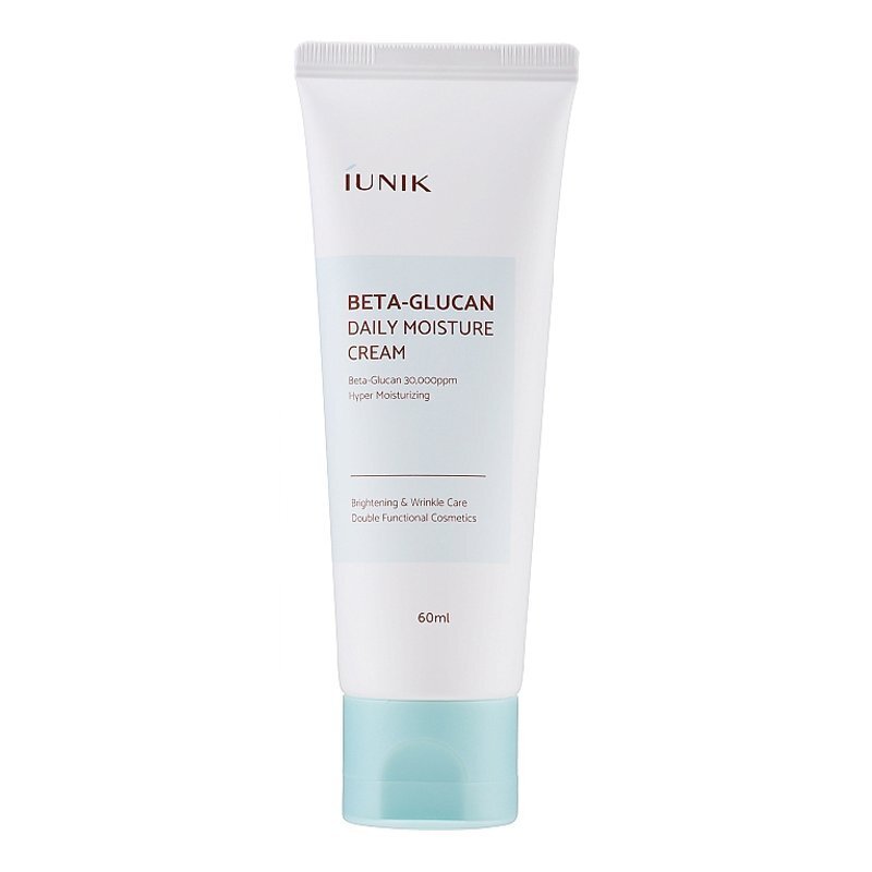 iUNIK Beta Glucan Daily Moisture Cream – drėkinamasis kremas su beta gliukanu