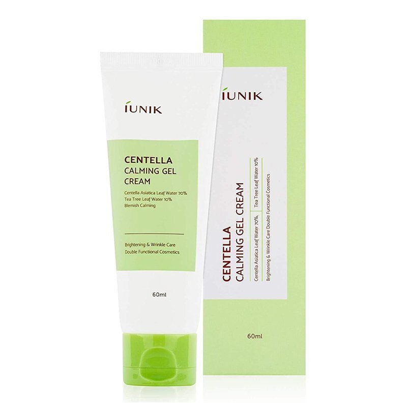 iUNIK Centella Calming Gel Cream – raminamasis kremas su centelėmis