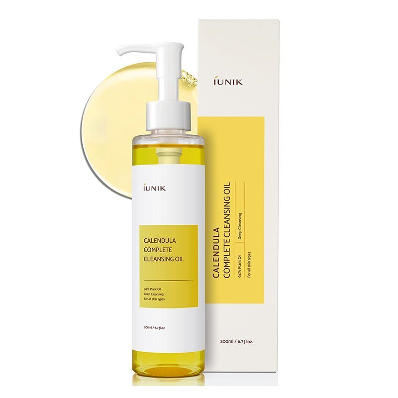 iUNIK Calendula Complete Cleansing Oil – valomasis veido aliejus