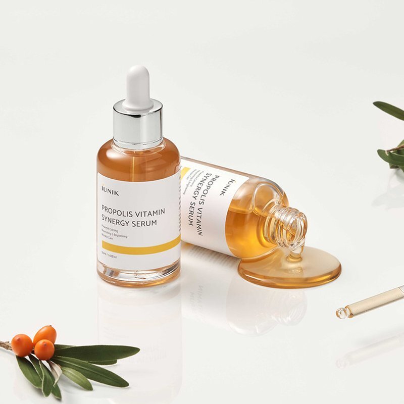 iUNIK Propolis Vitamin Synergy Serum – gyvybingumą atkuriantis serumas