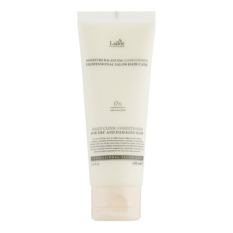 Lador Moisture Balancing Conditioner – drėkinamasis plaukų kondicionierius, 100 ml.