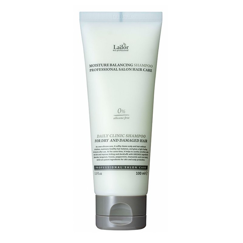 Lador Moisture Balancing Shampoo – drėkinamasis plaukų šampūnas, 100 ml.