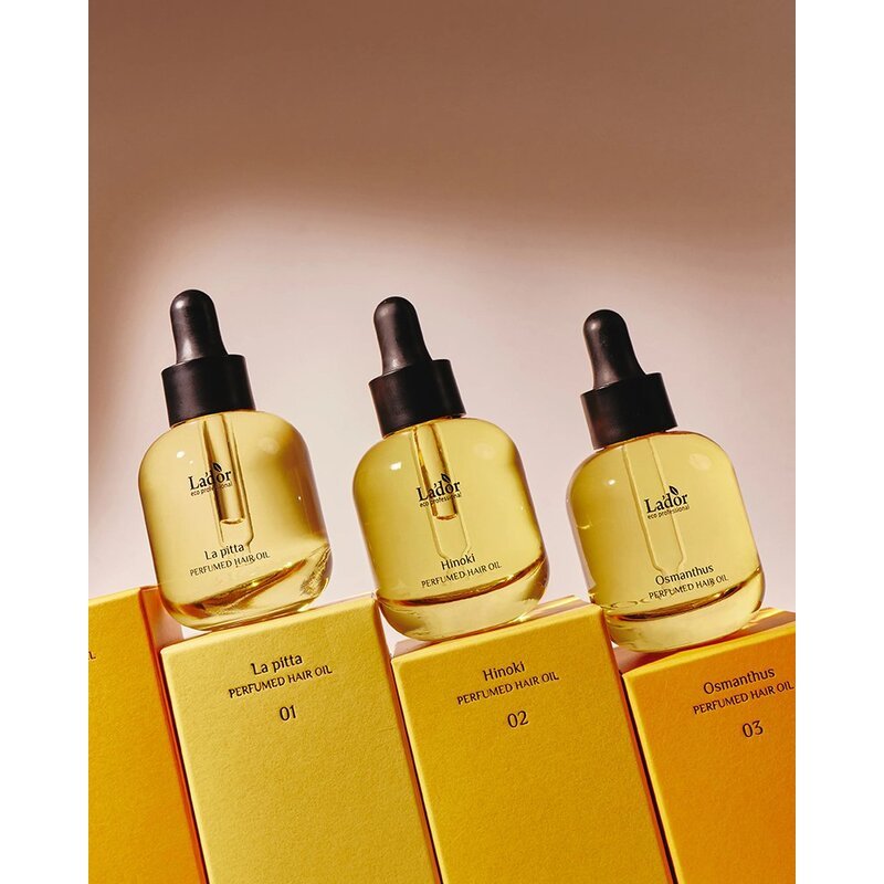 Lador Perfumed Hair Oil Hinoki – parfumuotas plaukų aliejus
