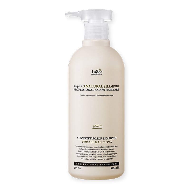 Lador TripleX3 Natural Shampoo – plaukų šampūnas