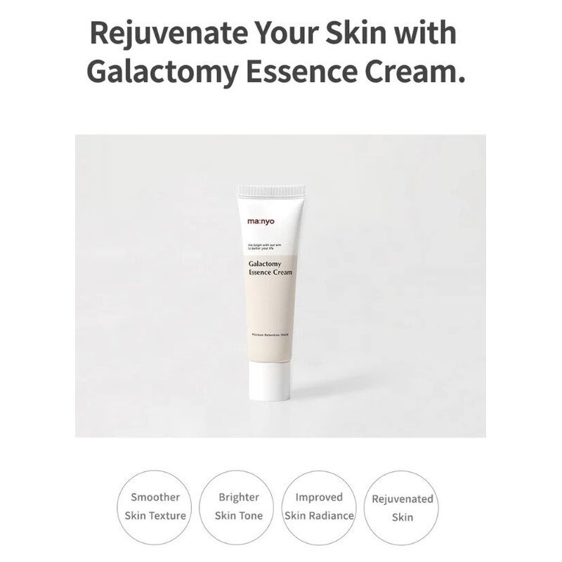 manyo Galactomy Essence Cream – šviesinamasis kremas
