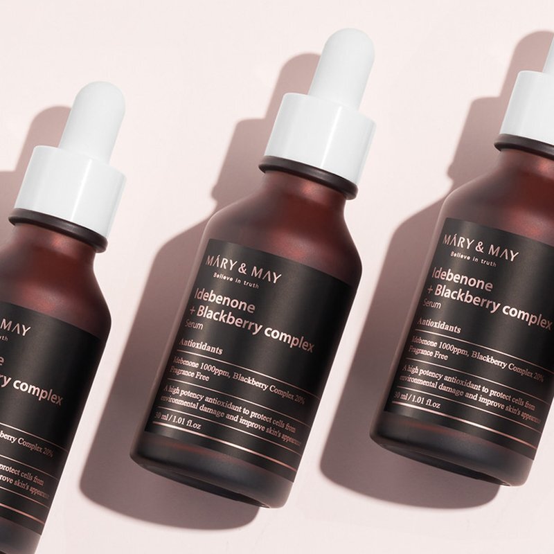 Mary May Idebenone + Blackberry Complex Serum – antioksidacinis serumas