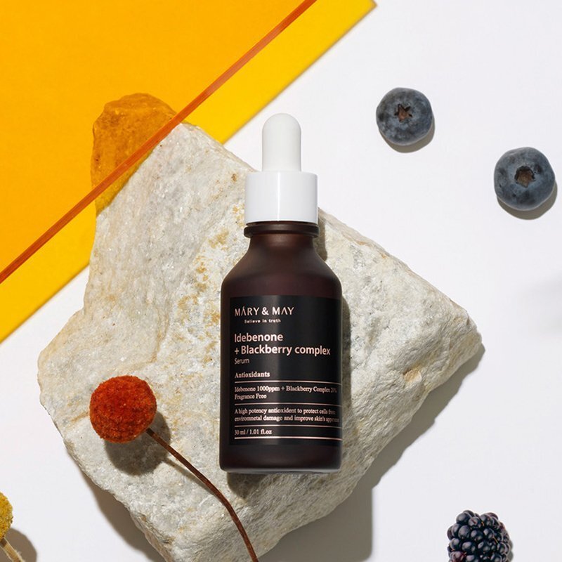 Mary May Idebenone + Blackberry Complex Serum – antioksidacinis serumas